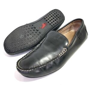 Polo Woodley Loafers Drivers Men’s Shoes Black 9.5 D Slip On